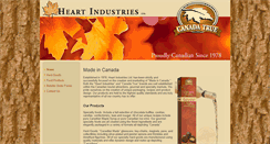 Desktop Screenshot of heartindustries.ca